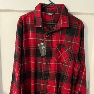 NWT MEN’S ALPINE DESIGN PLAID SHIRT